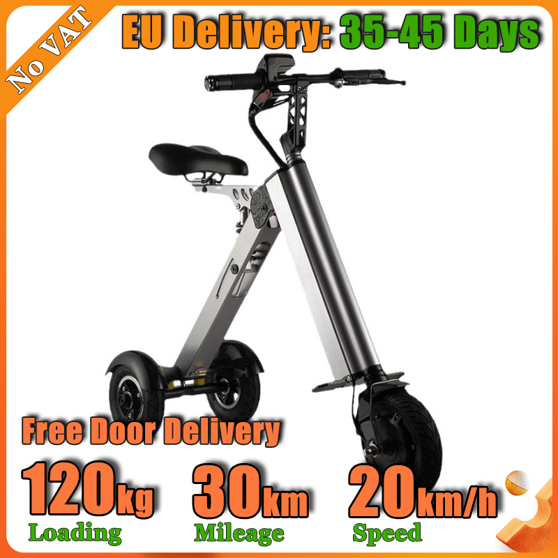 Folding Electric Scooter - Tricycle électrique pliable léger de 12,6