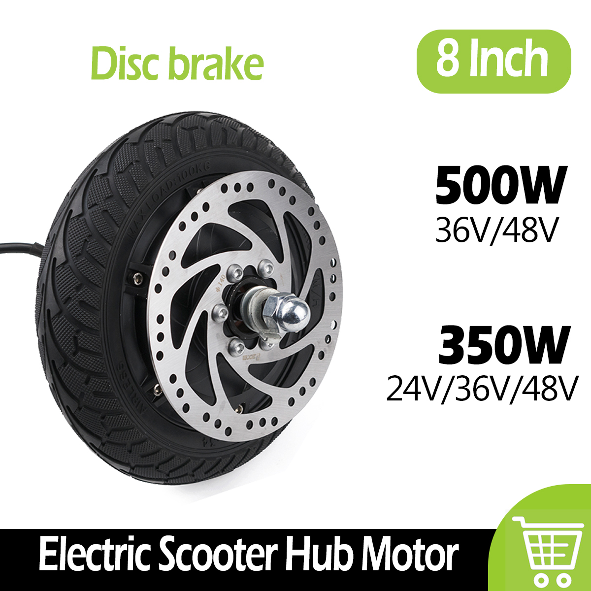 Electric Scooter 500W - Moteur de moyeu sans engrenage de