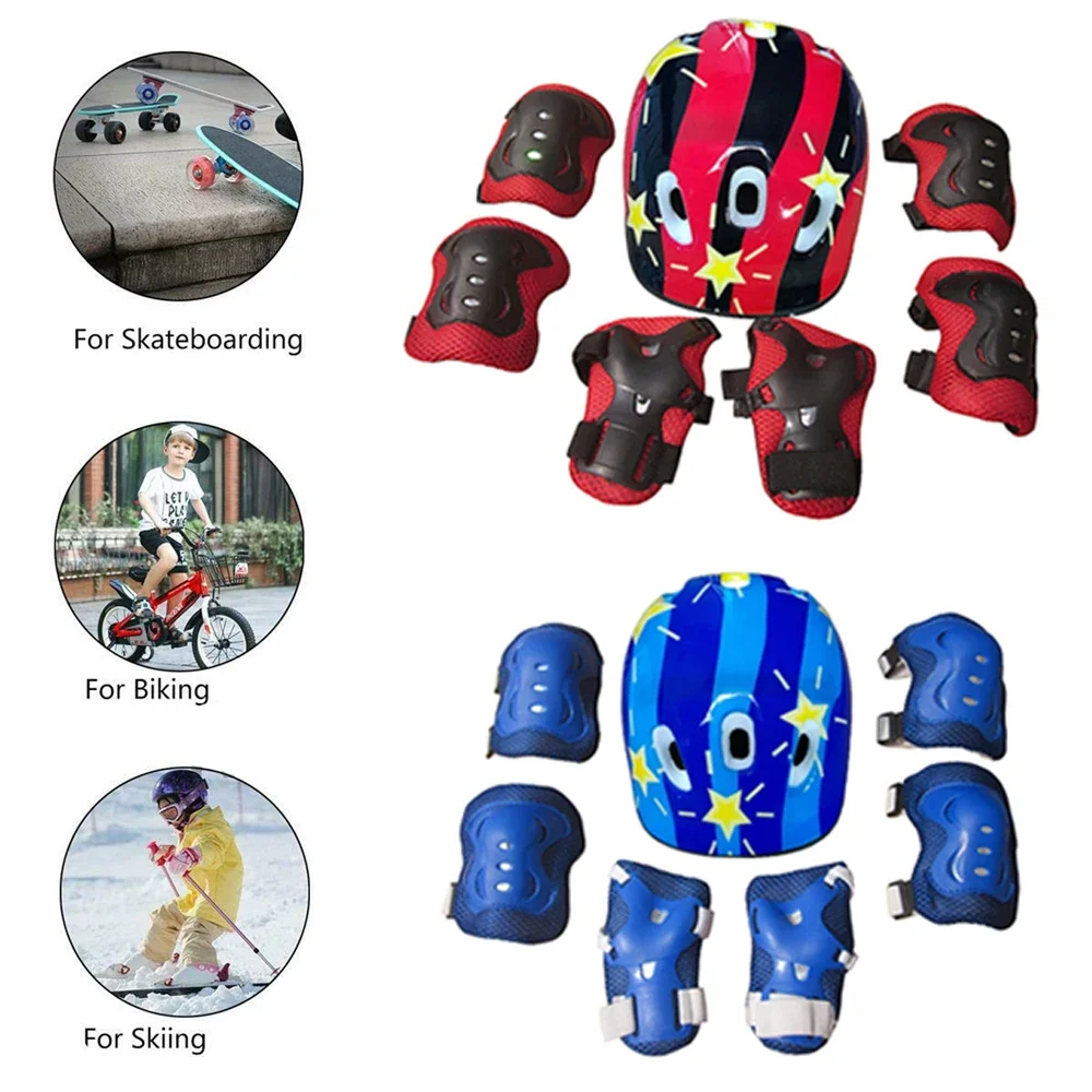 Casque et genouillères réglabl - Scooter Helmet Set avis et prix