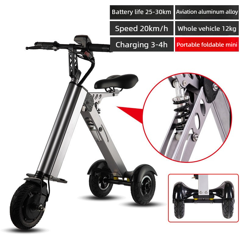 Tricycle électrique pliable lé - Folding Electric Scooter avis et prix
