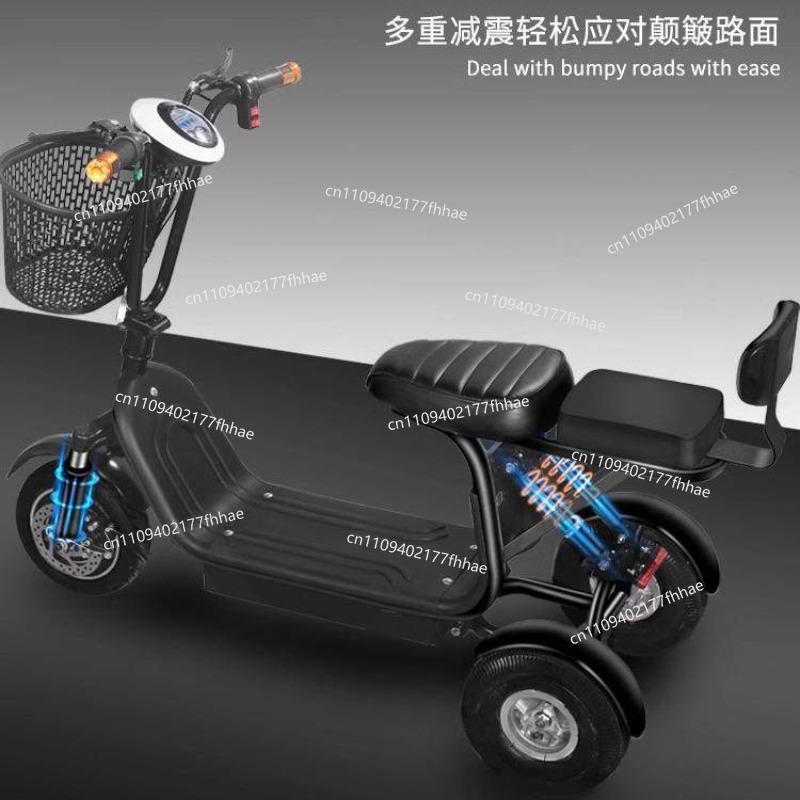 Tricycle électrique, mini scoo - Folding Electric Scooter avis et prix
