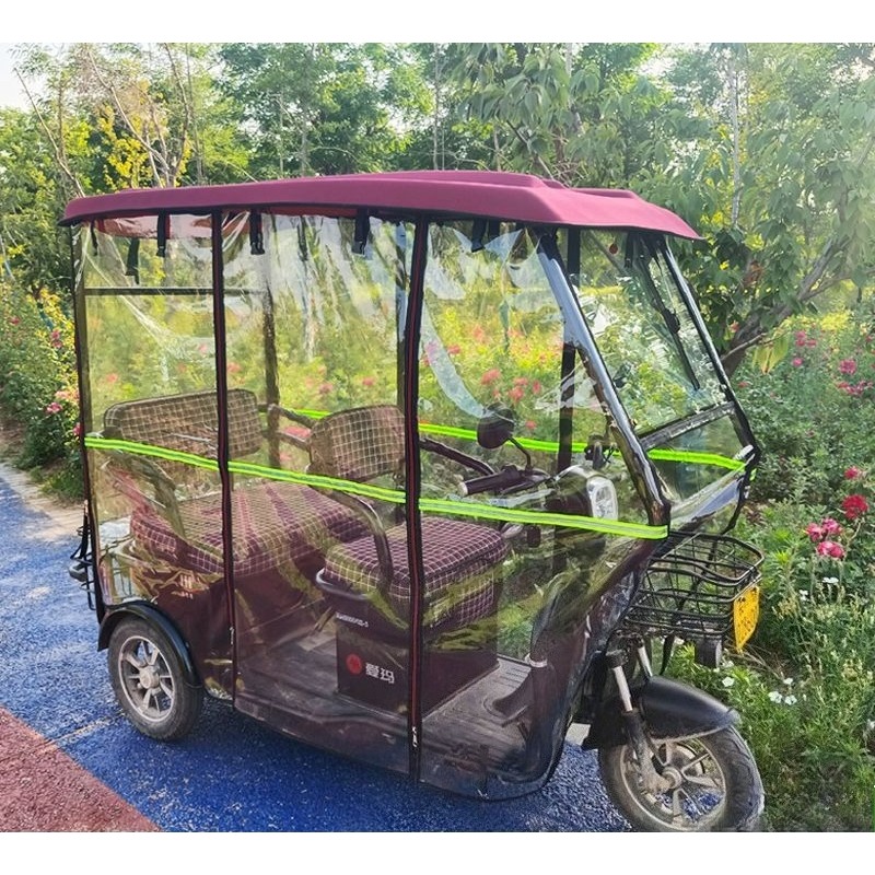 Bâche fermée pour moto, rideau - Electric Scooter Rain Cover avis et prix