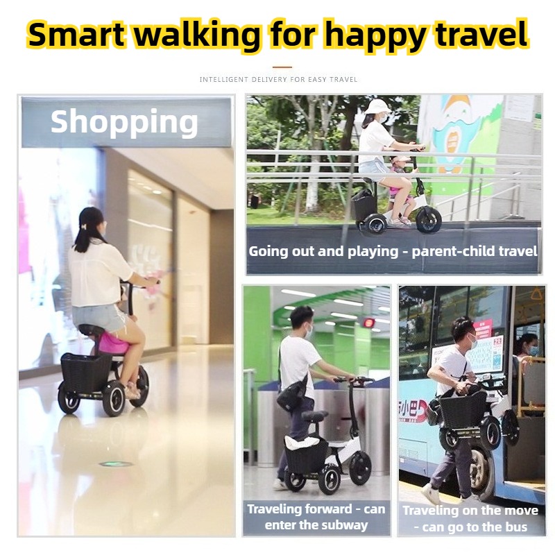 Tricycle électrique adulte Por - Folding Electric Scooter avis et prix