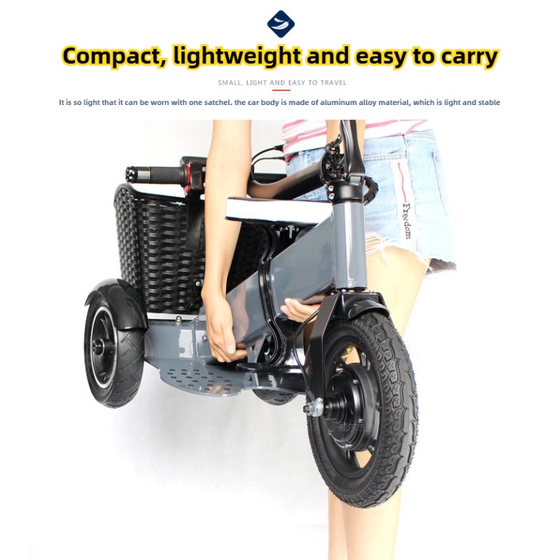 Tricycle électrique adulte Por - Folding Electric Scooter avis et prix